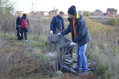 Активисты ОНФ расчистили территорию между Борковскими карьерами