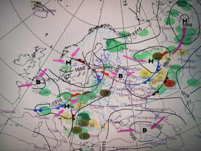 Антициклон принесёт в Рязанскую область летнюю погоду