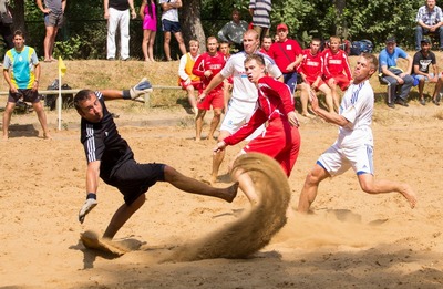 Чемпионом области по пляжному футболу вновь стал «Элекс-Фаворит»