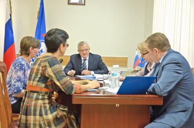 Олег Ковалёв принял рязанцев лично