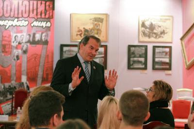 Игорь Морозов поговорил с рязанскими студентами о Сирии, международном праве и стоимости на проезд 
