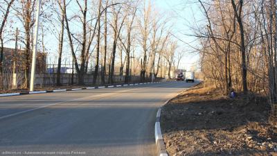 В Рязани капитально отремонтировали ещё две улицы