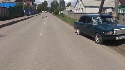 В Сасово под колёса «Жигулей» попал юный велосипедист