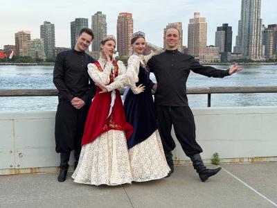 Артисты Рязанского музтеатра выступили в штаб-квартире ООН в Нью-Йорке