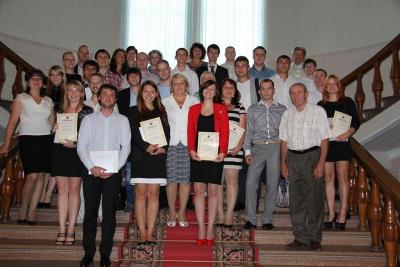 Талантливой молодёжи вручили свидетельства о назначении стипендии администрации Рязани 