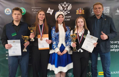 Рязанцы отличились на первенстве России по бильярдному спорту