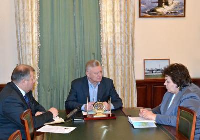 Олег Ковалёв пообщался с главой Рязанского района Натальей Жунёвой