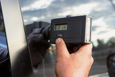 Госавтоинпекторы проверили стёкла рязанских автомобилей