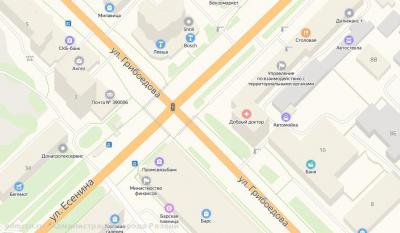 В Рязани перекроют движение на участке улицы Грибоедова