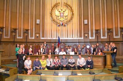 Рязанские школьники посетили Верховный Суд РФ 