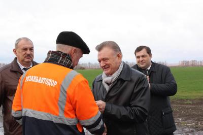 В Рыбновском районе торжественно открыли участок дороги Рязань-Ходынино 