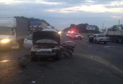 В Рыбновском ДТП один человек погиб и пятеро получили травмы