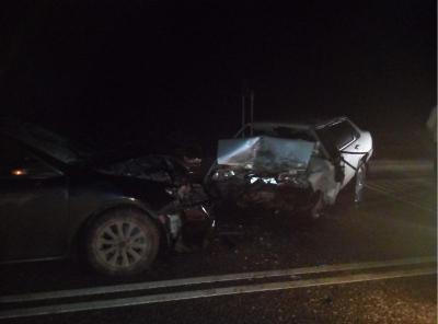 В серьёзном ДТП под Скопином пострадали три человека