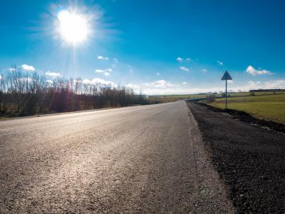 В Милославском районе починили участок дороги к музею Семёнова-Тян-Шанского