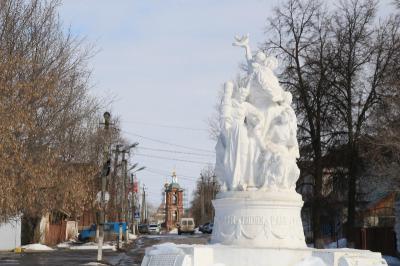 В Скопине благоустроят территорию вокруг скульптуры «Миру мир»