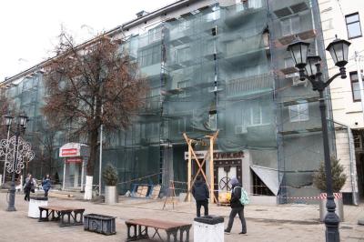 В Рязани на улице Почтовой начался ремонт домов