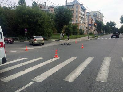 ГИБДД ищет свидетелей наезда автомобиля на велосипедиста