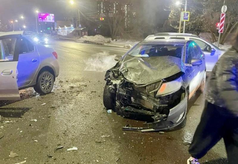 В серьёзной аварии на улице Верхней в Рязани пострадали три человека