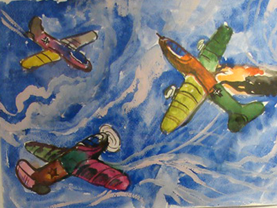 Рязанские дети нарисовали подвиг