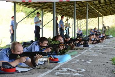 Полицейские Рязани посоревновались в меткости выстрела