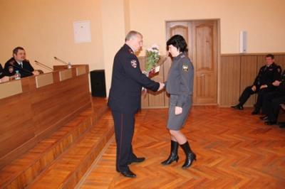 Награждены отличившиеся сотрудники рязанской полиции