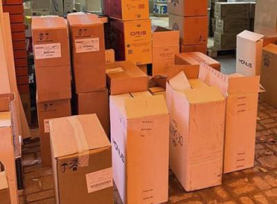 В гараже рязанца нашли партию контрафактных сигарет на 2,7 миллиона рублей