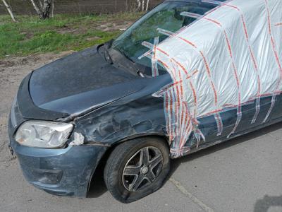 Близ Кораблино пострадал водитель Lada Granta, столкнувшийся с иномаркой