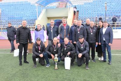 В Рязани соревновались ветераны российского и сербского футбола