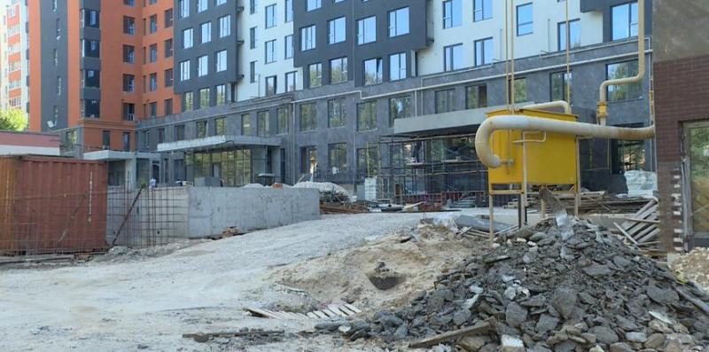 Застройщик дома на Ленинского Комсомола в Рязани вновь перенёс сроки сдачи