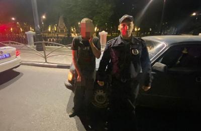 В центре Рязани патрульные задержали пьяного водителя без прав