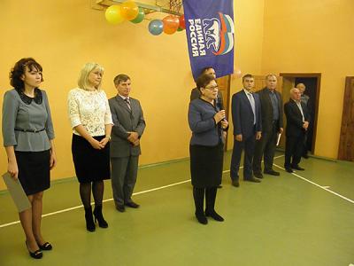 Спортзал сасовской школы отвечает всем современным требованиям