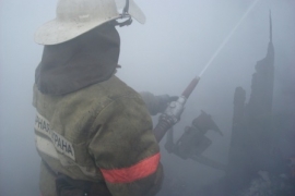 В Михайлове сгорел жилой дом 