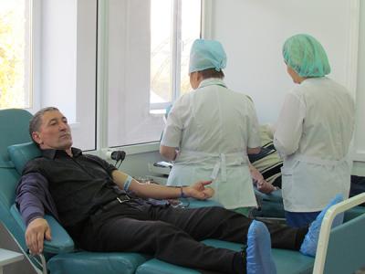 В Рязани проходит донорская акция болельщиков