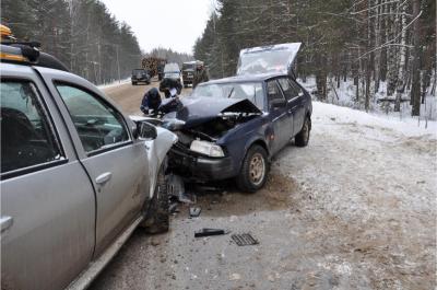 В ДТП в Клепиковском районе травмы получили шесть человек, включая 10-месячного ребёнка