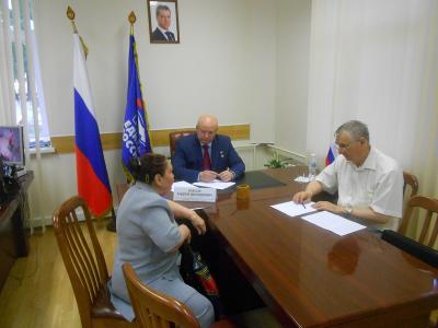 Андрей Красов принял рязанцев лично