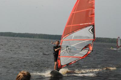 В Клепиковском районе прошёл традиционный виндсерфинг-фестиваль