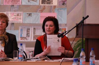 Ольга Воронова призывает читать рязанские газеты