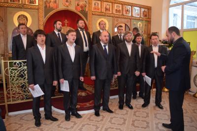 Хор Сретенского монастыря принял участие в открытии храма рязанской ИК-5