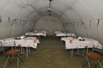 На рязанском участке трассы М5 развёрнут городок жизнеобеспечения