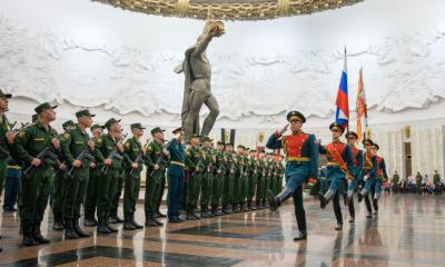 Новобранцы Преображенского полка из Рязани приняли присягу