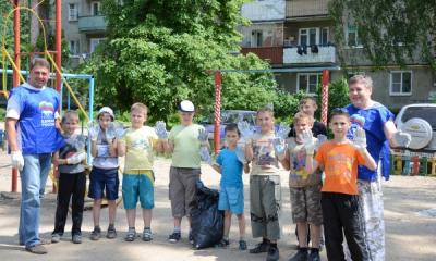 День защиты детей единороссы Касимова отметили конкретным делом