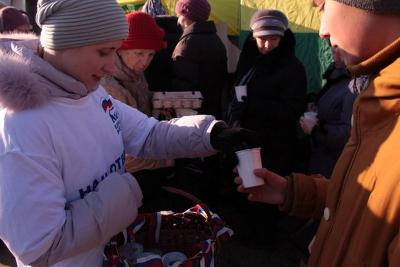 Молодогвардейцы выбирают рязанские продукты