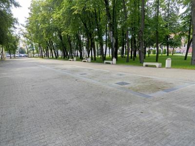 В Кремлёвском сквере Рязани перестал работать фонтан