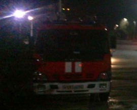 В Рязани Chery сгорел вместе с гаражом