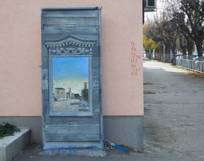 В Рязани расписали ещё два телекоммуникационных шкафа