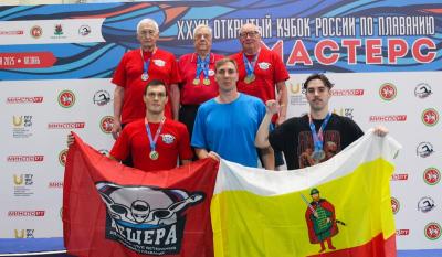 Рязанские пловцы завоевали медали Кубка России среди мастеров