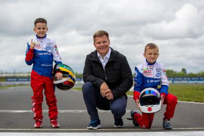 Этапы Чемпионата России по картингу в Рязани посетил пилот «Формулы-1» Мика Сало