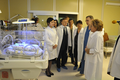 Валентина Матвиенко осмотрела Рязанский перинатальный центр