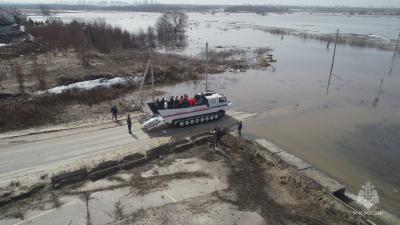 Уровень воды в Оке в черте Рязани поднялся ещё на 30 сантиметров