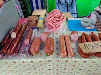 На ярмарке выходного дня в Туме продавали небезопасную колбасу